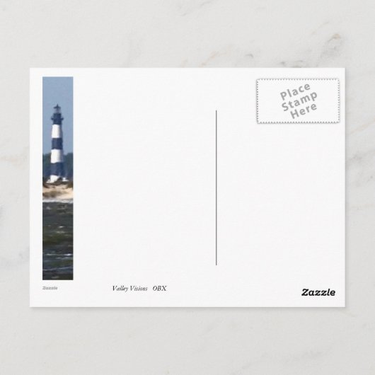 Carte Postale Lighthouse (Dos)