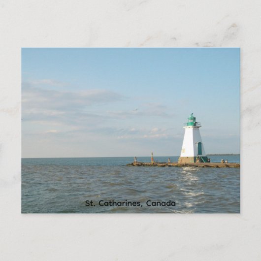 Carte Postale Lighthouse At Lake Ontario (Devant)