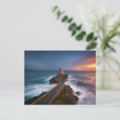 Carte Postale Lighthouse Sunset | Finistère (Debout devant)