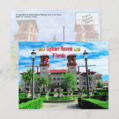 Carte Postale Lightner Museum, St. Augustine, Floride (Devant / Derrière)