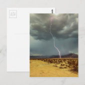 Carte Postale Lightning (Devant / Derrière)