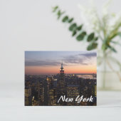 Carte Postale Lights de New York (Debout devant)