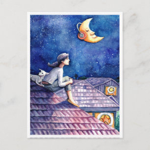 Carte Postale "Lightyears" - inspiré par la chanson Eraserheads