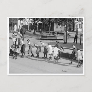 Carte Postale Ligne à rouleaux