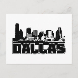 Carte Postale Ligne aérienne de Dallas
