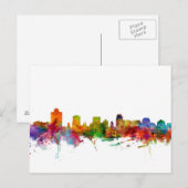 Carte Postale Ligne aérienne de Salt Lake City (Devant / Derrière)