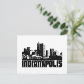 Carte Postale Ligne aérienne d'Indianapolis (Debout devant)