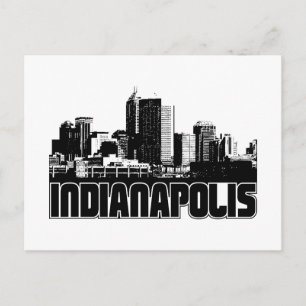 Carte Postale Ligne aérienne d'Indianapolis