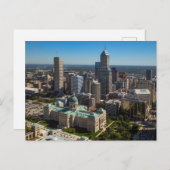 Carte Postale Ligne aérienne d'Indianapolis (Devant / Derrière)