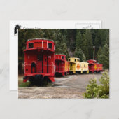 Carte postale Ligne Caboose (Devant / Derrière)