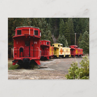 Carte postale Ligne Caboose