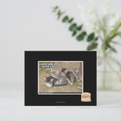 Carte Postale Ligne Caturday Conga (Debout devant)