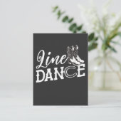 Carte Postale Ligne Danse Horseshoe Pays Ligne Danse (Debout devant)