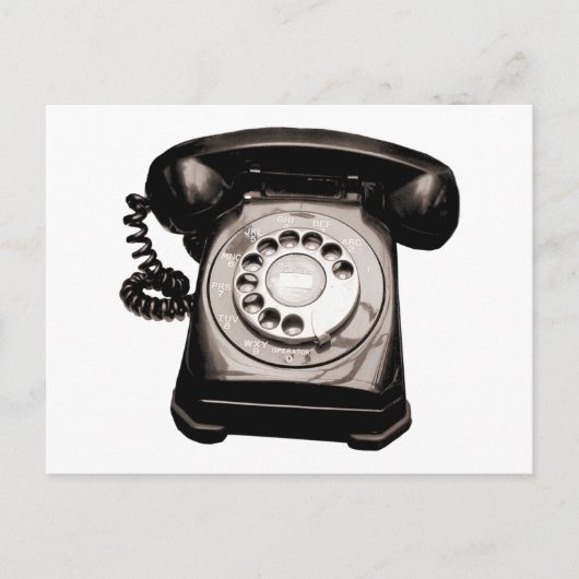Carte Postale Ligne d'assistance (Devant)