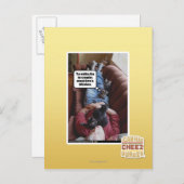 Carte Postale Ligne d'attente pour des câlins (Devant / Derrière)