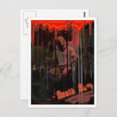 Carte Postale Ligne de décès (Devant / Derrière)