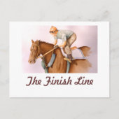 Carte Postale Ligne de fin (Devant)