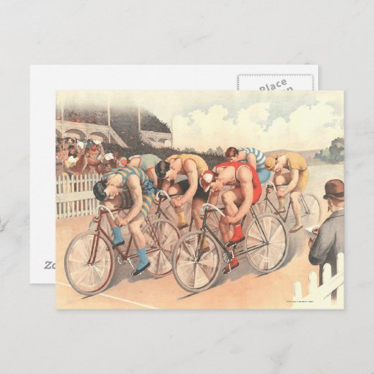 Carte Postale Ligne de fin TOP (Devant / Derrière)