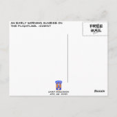 Carte Postale Ligne de fuite pacifique (Dos)