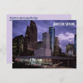 Carte Postale Ligne de Houston (Devant / Derrière)