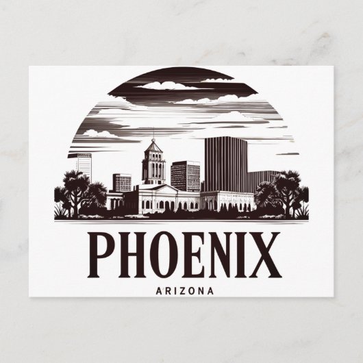 Carte Postale Ligne de Phoenix (Devant)
