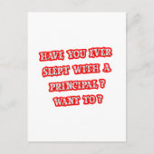 Carte Postale Ligne de prélèvement principale amusante (Devant)