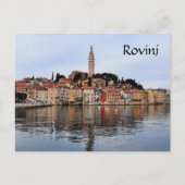 Carte Postale Ligne de rivage de Rovinj (Devant)