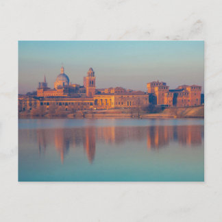 Carte Postale Ligne d'horizon de la ville italienne de Mantoue