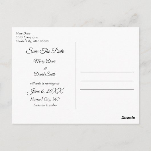 Carte Postale Ligne D'Oats De Mer En Sable Blanc Enregistrer La  (Dos)