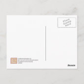 Carte Postale LIGNE QUILT - Bagues Mariages doubles - (Dos)