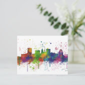 CARTE POSTALE LIGNE SKYLINE BALTIMORE MARYLAND (Debout devant)