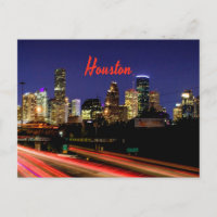 Ligne Skyline de Houston Texas City