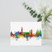 Carte Postale Ligne Skyline Venice Italie (Debout devant)