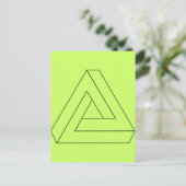 Carte Postale Ligne-Triangle-Art_Vector_Clipart (Debout devant)
