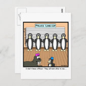 Carte Postale Ligne vers le haut (Devant / Derrière)