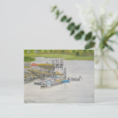 Carte Postale LigneBateauxMenemshaPond (Debout devant)