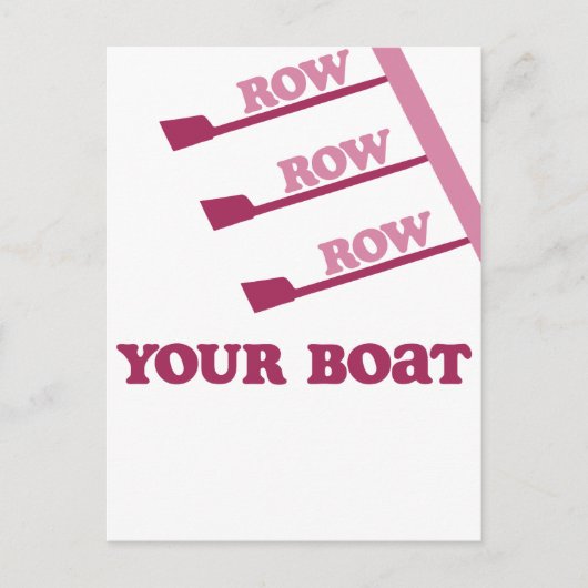 Carte Postale LigneLigneChick LigneLigneVotre bateau (Devant)