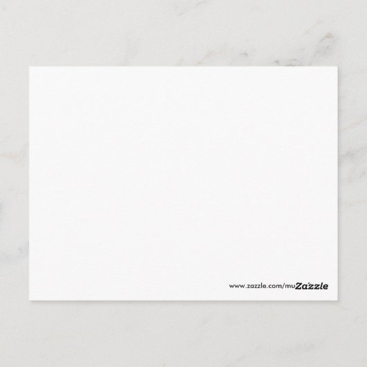 Carte Postale Lignes abstraites et Elipses (Dos)