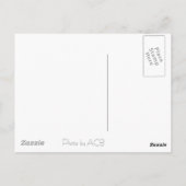 Carte Postale Lignes d'alimentation (Dos)