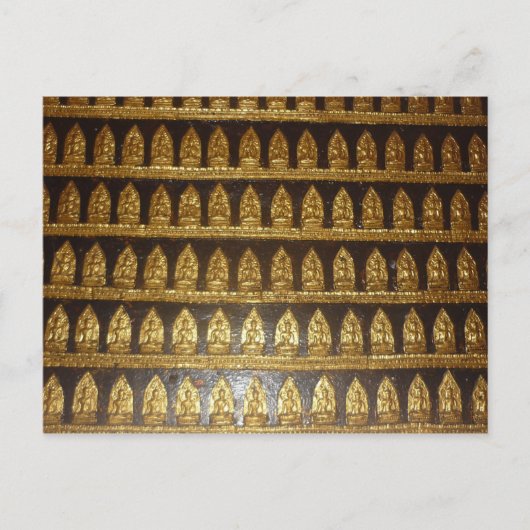 Carte Postale lignes de luang buddha (Devant)