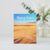 Carte Postale Lignes de Nazca Pérou (Debout devant)