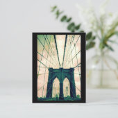 Carte Postale lignes de pont de brooklyn (Debout devant)