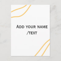 lignes de texte de nom de bordure espagnole jaune