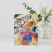 Carte Postale Lignes noires (Debout devant)