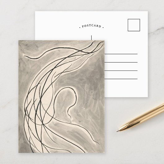 Carte Postale Lignes rythmiques | Abraham Walkowitz
