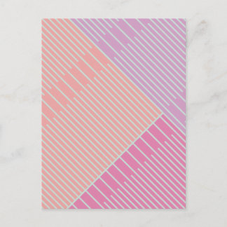 Carte Postale Lignes simples et élégantes 
