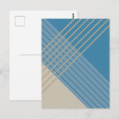 Carte Postale Lignes simples et élégantes 4 (Devant / Derrière)