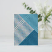 Carte Postale Lignes stylées simples (Debout devant)