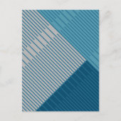Carte Postale Lignes stylées simples (Devant)
