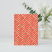 Carte Postale Lignes vintages (Debout devant)